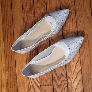 BETSEY JOHNSON jeweled flats